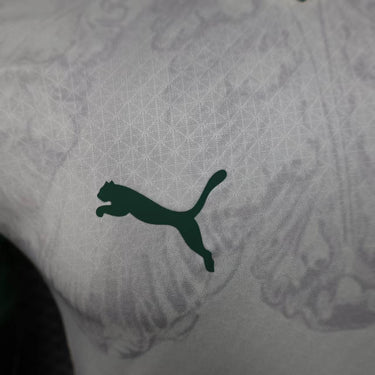 Palmeiras Away 2025 Player Edition Shirt - Fabric and Crest Detail - Jersey Zone