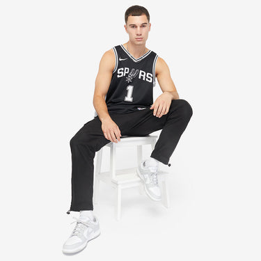 San Antonio Spurs Victor Wembanyama Dri-FIT Swingman 2023/24 Icon Jersey - Back View - Jersey Zone