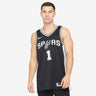 San Antonio Spurs Victor Wembanyama Dri-FIT Swingman 2023/24 Icon Jersey - Front View - Jersey Zone