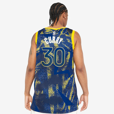 Stephen Curry Dri-FIT Select Series Jersey - Fabric and Crest Detail - Jersey Zone