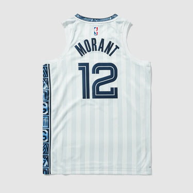 Memphis Grizzlies Ja Morant 2025 City Edition Swingman Jersey - Back View - Jersey Zone