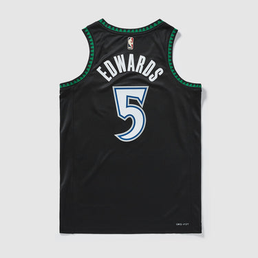 Minnesota Timberwolves Anthony Edwards 2025 Hardwood Classics Swingman Jersey - Back View - Jersey Zone