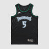 Minnesota Timberwolves Anthony Edwards 2025 Hardwood Classics Swingman Jersey - Front View - Jersey Zone