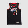 Philadelphia 76ers Joel Embiid 2025 Hardwood Classics Swingman Jersey - Front View - Jersey Zone