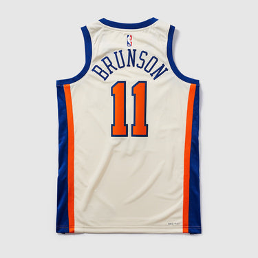 New York Knicks Jalen Brunson 2025 City Edition Swingman Jersey - Back View - Jersey Zone
