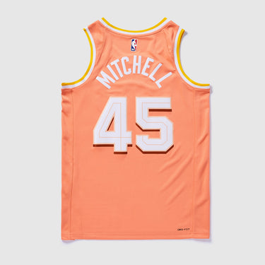 Cleveland Cavaliers Donovan Mitchell 2025 City Edition Swingman Jersey - Back View - Jersey Zone