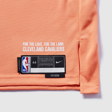 Cleveland Cavaliers Donovan Mitchell 2025 City Edition Swingman Jersey - View 4 - Jersey Zone
