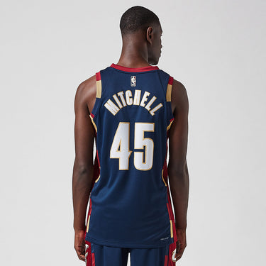 Cleveland Cavaliers Donovan Mitchell 2025 Hardwood Classics Swingman Jersey - View 4 - Jersey Zone
