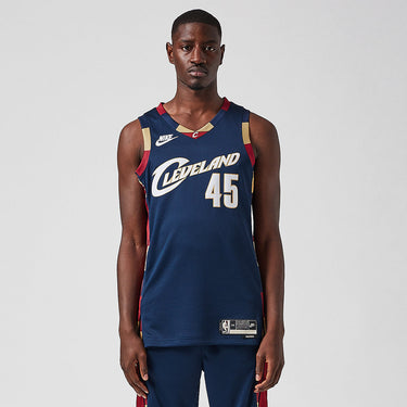 Cleveland Cavaliers Donovan Mitchell 2025 Hardwood Classics Swingman Jersey - Back View - Jersey Zone