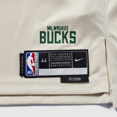 Milwaukee Bucks Giannis Antetokounmpo 2025 City Edition Swingman Jersey - View 4 - Jersey Zone