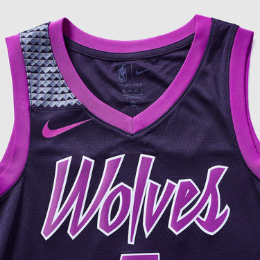 Minnesota Timberwolves Anthony Edwards 2025 City Edition Swingman Jersey - View 4 - Jersey Zone