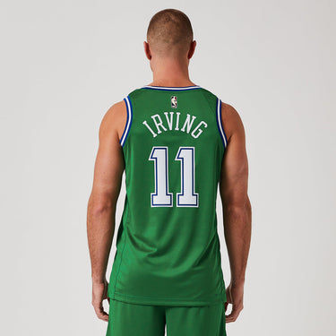 Dallas Mavericks Kyrie Irving 2025 Hardwood Classics Swingman Jersey - View 4 - Jersey Zone