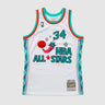 Hakeem Olajuwon All-Star West 1996 Swingman Jersey - Front View - Jersey Zone