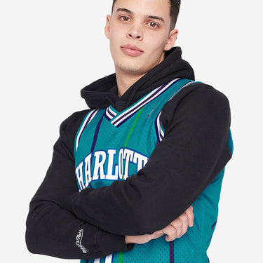 Brooklyn Nets Larry Johnson Charlotte Hornets Swingman Jersey - View 4 - Jersey Zone