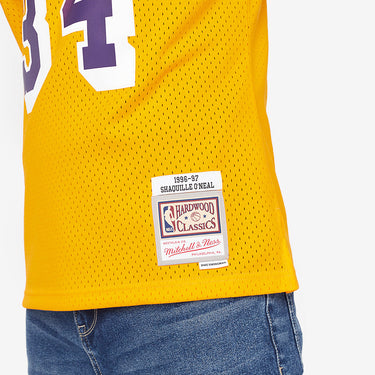 Los Angeles Lakers Shaquille O'Neal Swingman Jersey - View 5 - Jersey Zone