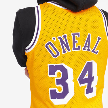 Los Angeles Lakers Shaquille O'Neal Swingman Jersey - View 6 - Jersey Zone