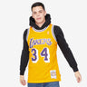 Los Angeles Lakers Shaquille O'Neal Swingman Jersey - Front View - Jersey Zone