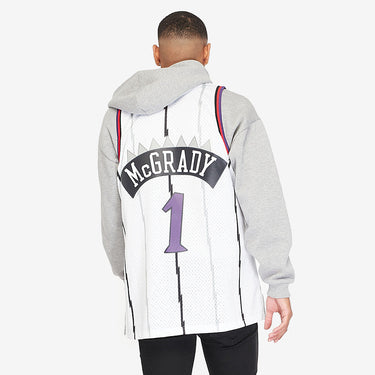 Toronto Raptors Tracy McGrady Swingman Jersey - Fabric and Crest Detail - Jersey Zone