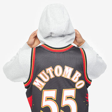 Atlanta Hawks Dikembe Mutombo 96-97 Swingman Jersey - View 6 - Jersey Zone