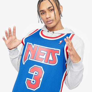 Brooklyn Nets Drazen Petrovic New Jersey 92-93 Swingman Jersey - View 4 - Jersey Zone