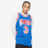 Brooklyn Nets Drazen Petrovic New Jersey 92-93 Swingman Jersey - Front View - Jersey Zone