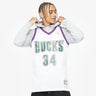 Milwaukee Bucks Ray Allen 96-97 Swingman Jersey - Front View - Jersey Zone