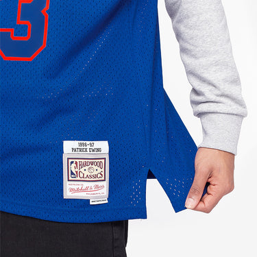 New York Knicks Patrick Ewing 96-97 Swingman Jersey - View 5 - Jersey Zone