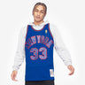 New York Knicks Patrick Ewing 96-97 Swingman Jersey - Front View - Jersey Zone