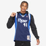Dallas Mavericks 2011 Dirk Nowitzki Swingman Jersey - Front View - Jersey Zone