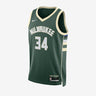 Milwaukee Bucks Giannis Antetokounmpo Dri-FIT Swingman 2022 Icon Jersey - Front View - Jersey Zone