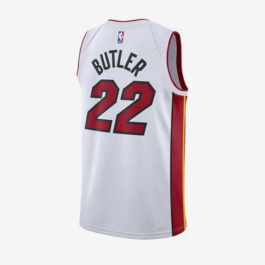 Miami Heat Jimmy Butler Dri-FIT Swingman 2022 Association Jersey - Back View - Jersey Zone