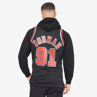 Chicago Bulls Swingman Jersey - Fabric and Crest Detail - Jersey Zone