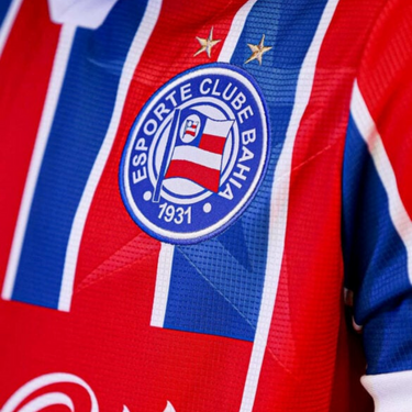 Bahia Away 25/26 Fan Shirt - Fabric and Crest Detail - Jersey Zone