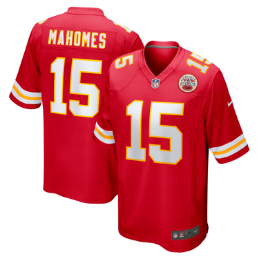 Kansas City Chiefs Patrick Mahomes Game Jersey Red - View 16 - Jersey Zone