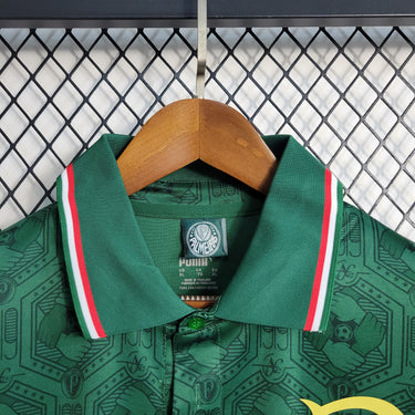 Palmeiras Polo Training 25/26 Fan Shirt - View 4 - Jersey Zone