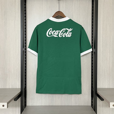 Palmeiras Retro Home 1989 Fan Shirt - Fabric and Crest Detail - Jersey Zone