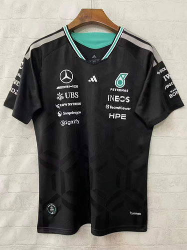 Mercedes Driver Tee Black 2026 002-F1 - View 6 - Jersey Zone