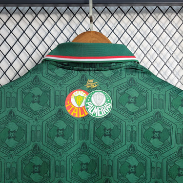 Palmeiras Polo Training 25/26 Fan Shirt - View 9 - Jersey Zone