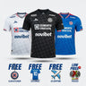 Cruz Azul Combo Home, Away, Third 25/26 Fan Shirt - Front View - Jersey Zone