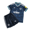 Newcastle United Away 26/27 Kids Shirt Kit - Front View - Jersey Zone