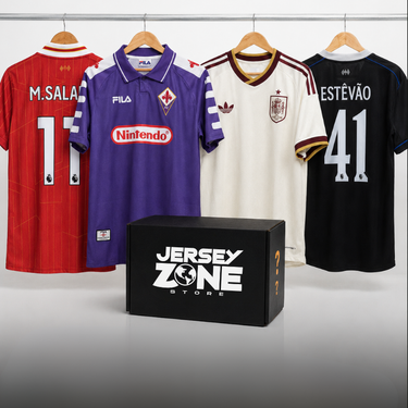 3x Mystery Jersey Box - Fabric and Crest Detail - Jersey Zone