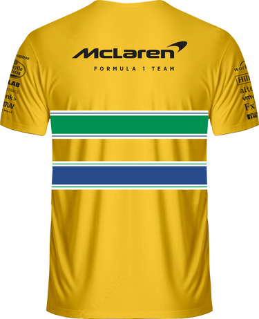 McLaren Special Edition Monaco Shirt 2024 001-F1 - Back View - Jersey Zone