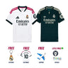 Real Madrid Combo Home, Away 26/27 Fan Shirt - Front View - Jersey Zone