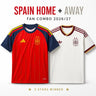 Spain Combo Home and Away 26/27 Fan Shirt - Front View - Jersey Zone