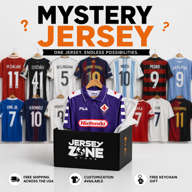 1x Mystery Jersey Box - Back View - Jersey Zone