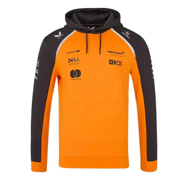 McLaren Team Hooded Sweat Jacket 2025 001-F1 - Back View - Jersey Zone