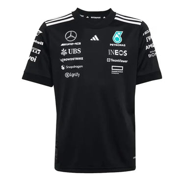 Mercedes-AMG Petronas Team Driver T Shirt 2025 002-F1 - Back View - Jersey Zone