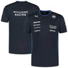 Williams Racing Team Set Up T-Shirt 2025 005-F1 - Front View - Jersey Zone