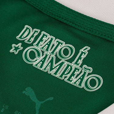 Palmeiras Home 25/26 Fan Shirt - Fabric and Crest Detail - Jersey Zone