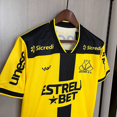 Criciúma Home 25/26 Fan Shirt - View 6 - Jersey Zone
